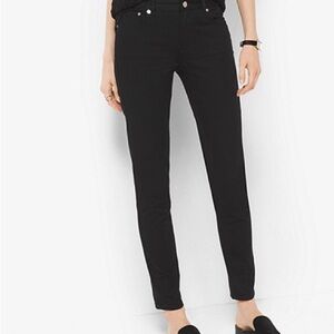Women’s Michael Kors Black Straight Leg Jeans. Size: 10.